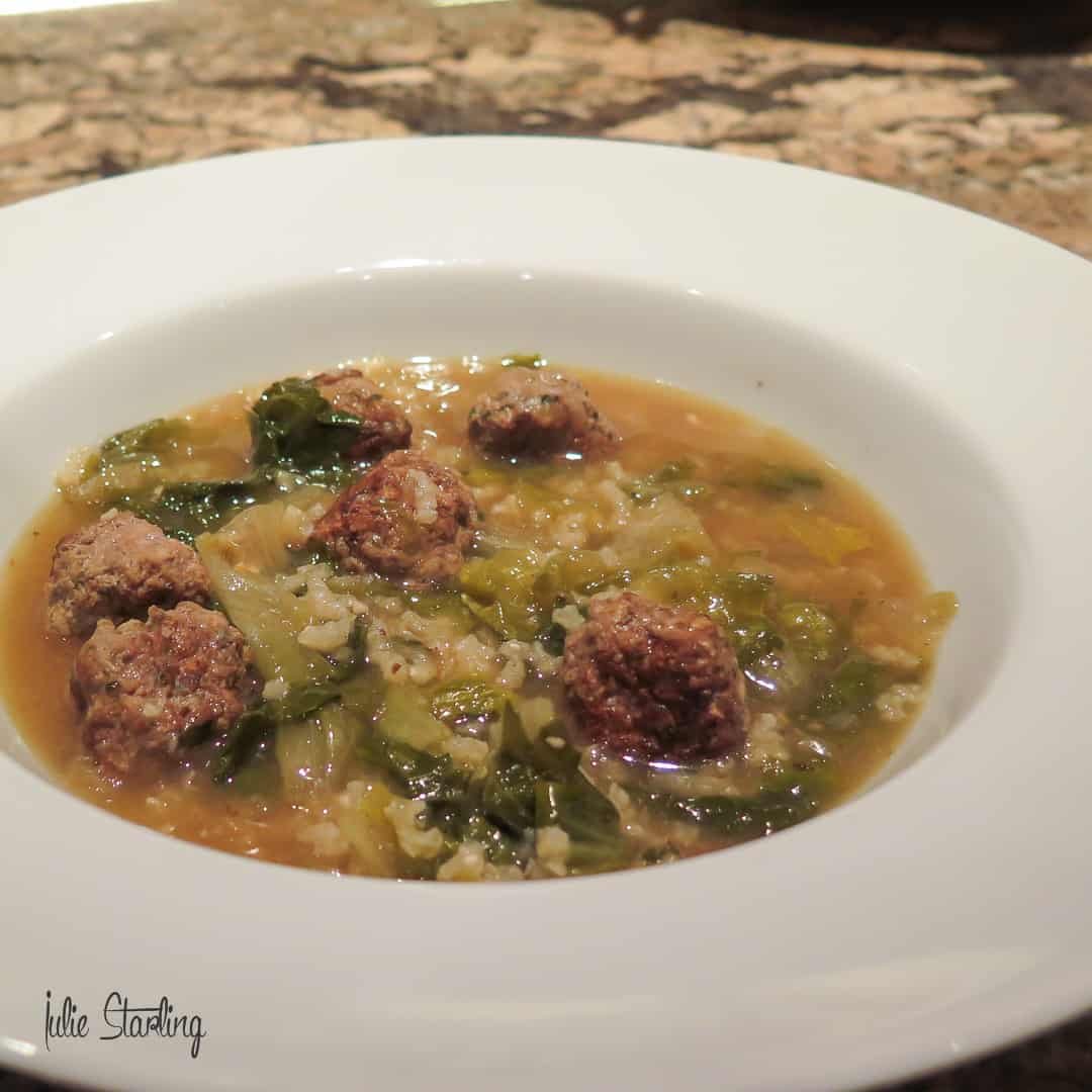 Italian Meatball Soup