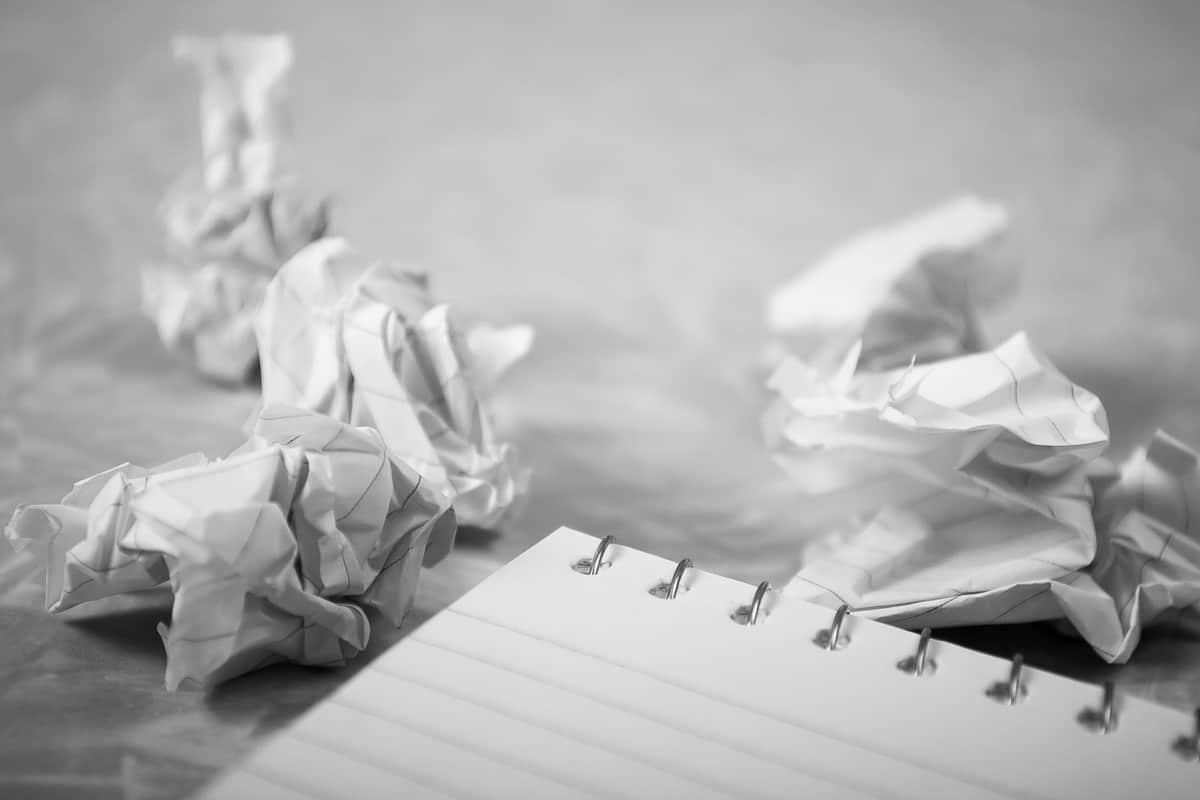 Crumpled Paper: Cure Writer's Block or Bust